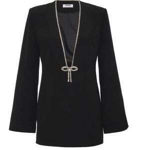 Rumored Disco Black Mini Dress